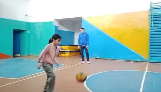 Спорт пен өнер үйлесімі